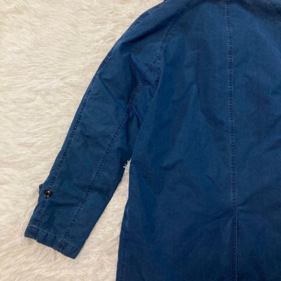 ノースフェイス パープルレーベル ビームス別注 インディゴステンカラーコート M