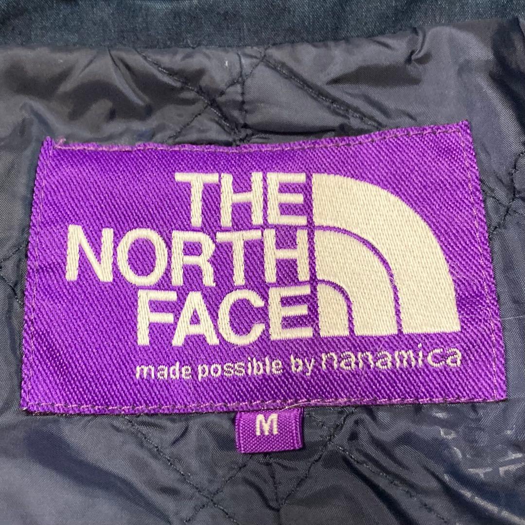 ノースフェイス パープルレーベル ビームス別注 インディゴステンカラーコート M