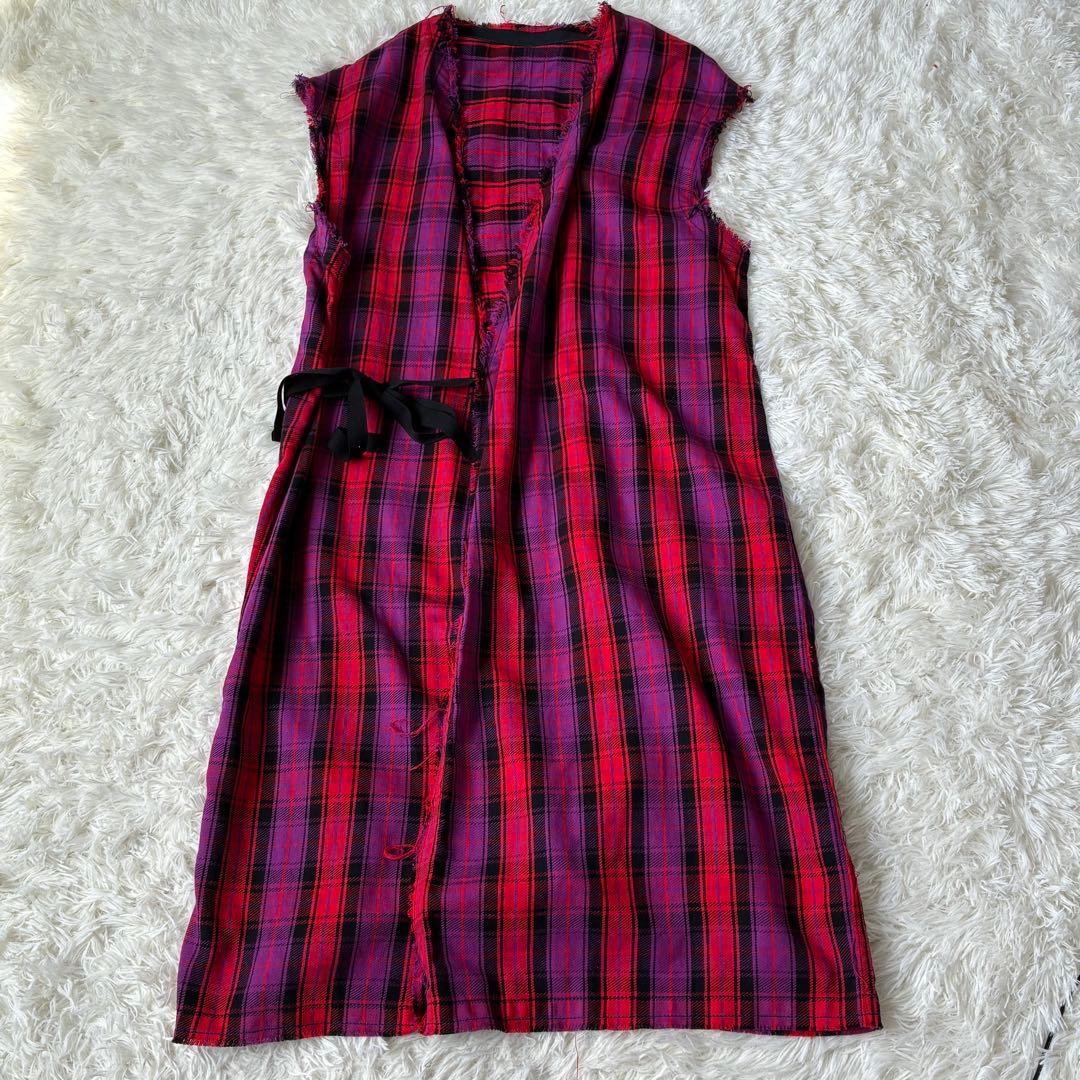 DIESEL ディーゼル　デニム　ドッキング　コート　チェック.