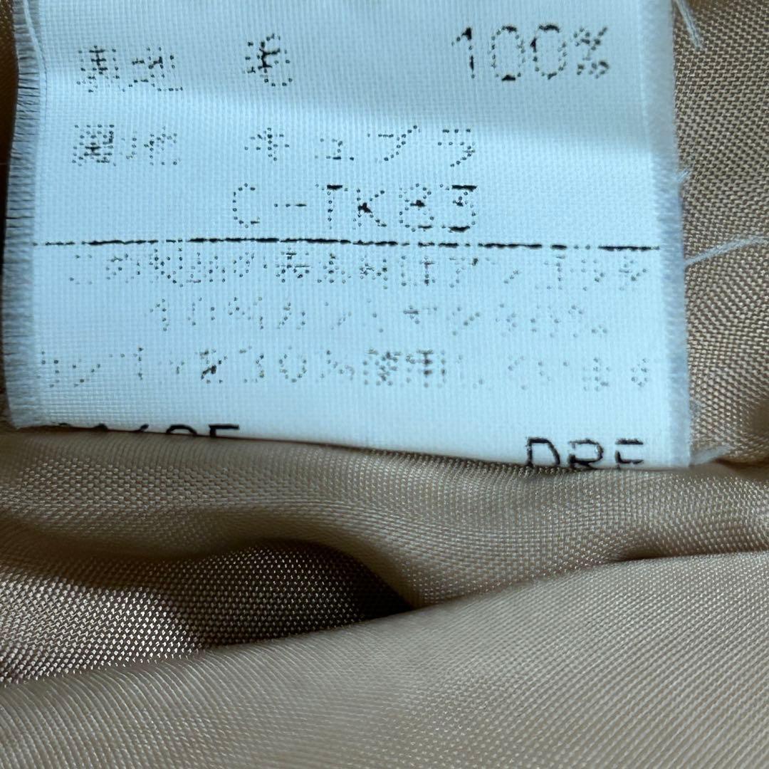 ビンテージ Burberrys アンゴラ カシミヤ混ノーカラーコート ベージュ