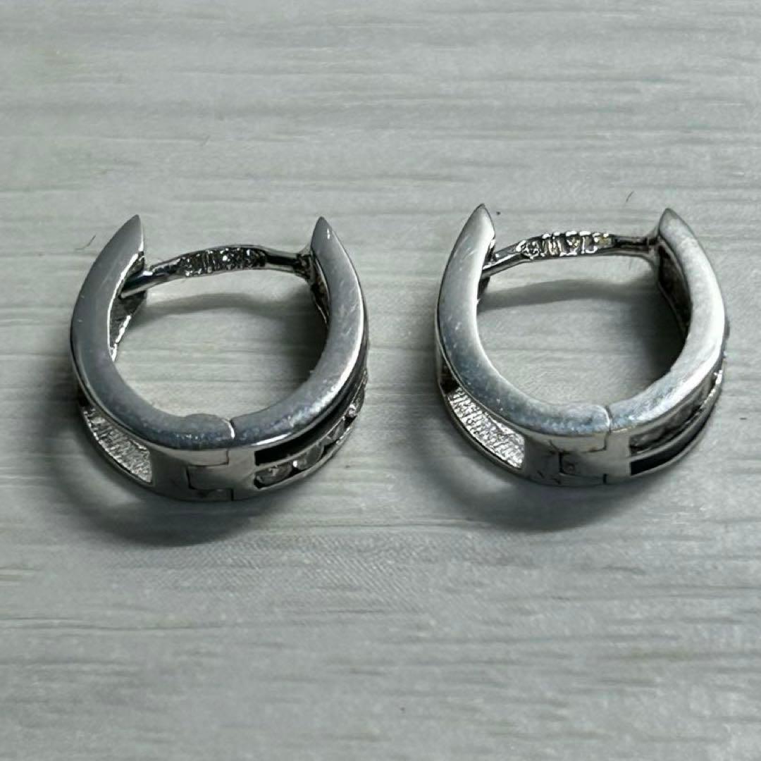 ✳️K14WGフープ ピアス