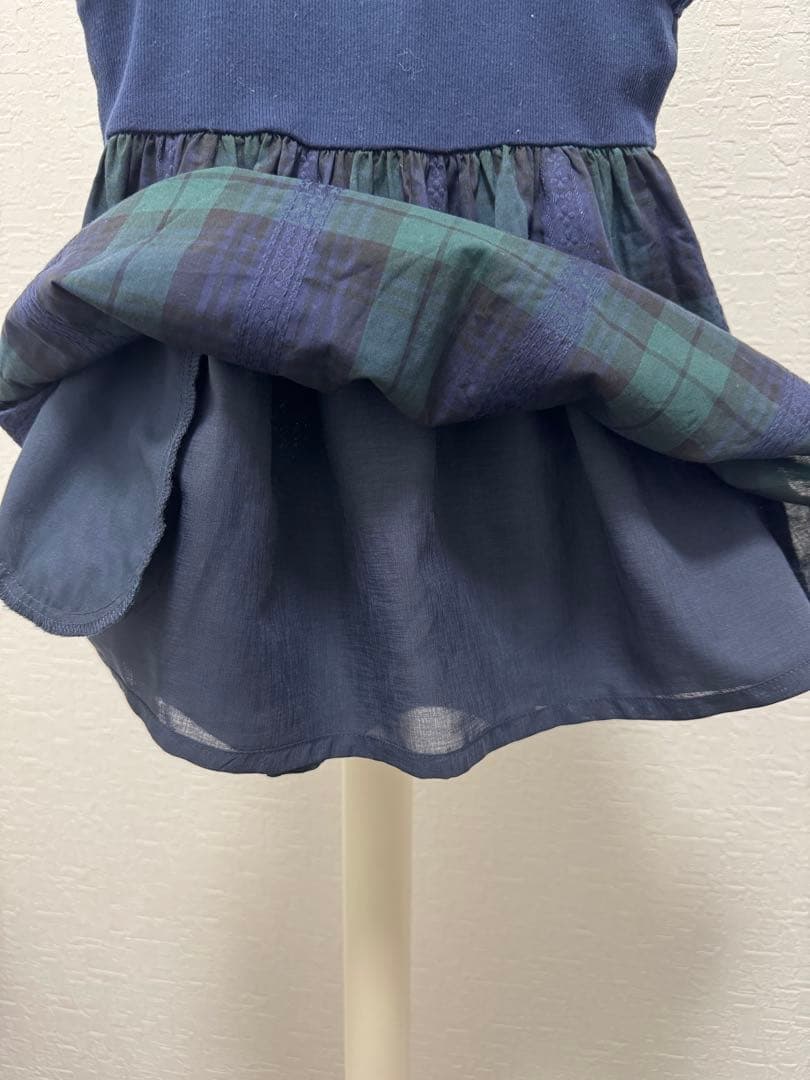 【極美品】ファミリア　ワンピース　90