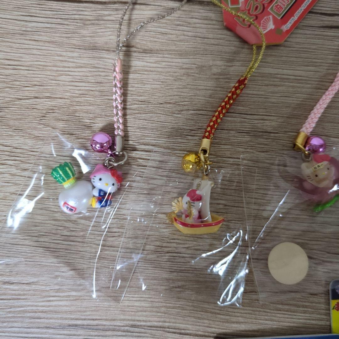 未使用 ハローキティ ファスナーマスコット ご当地 キティ 根付