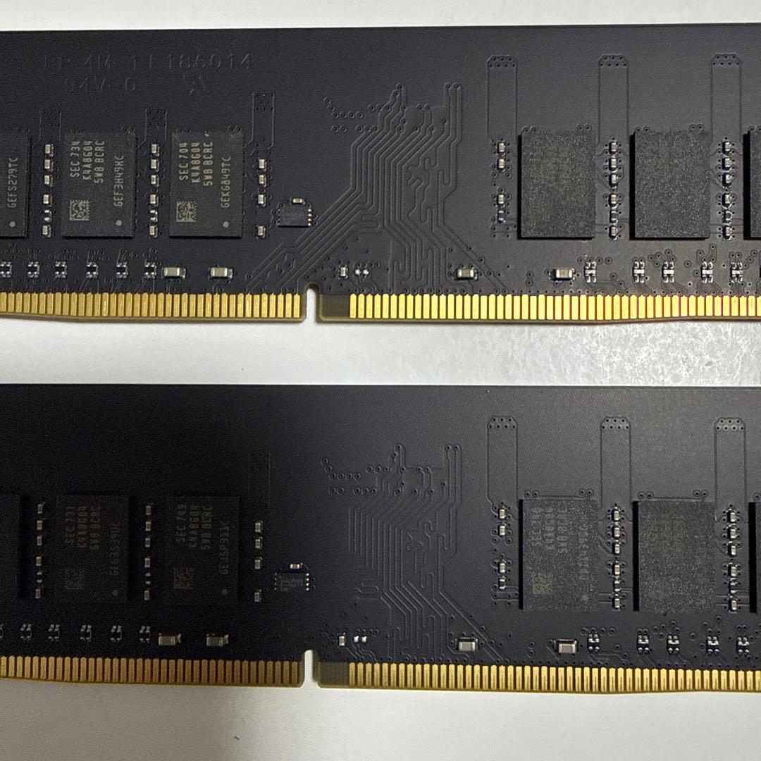 SP DDR4 SP016GBLFU266B02 32GB 16GB x 2枚
