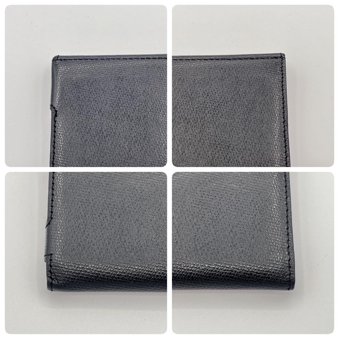 【美品】abrAsus 薄い財布 アブラサス　ブラック　箱付き