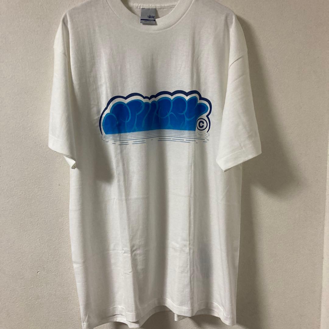 ステューシー tシャツ 銀タグ usa製 Lサイズ シングルステッチ 00s