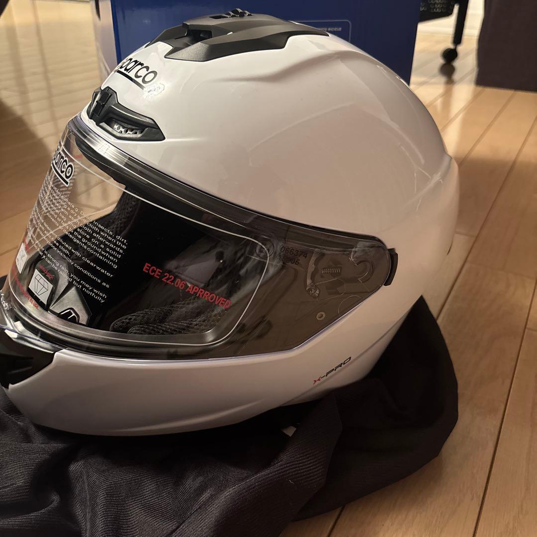 【新品未使用】SPARCO スパルコ ヘルメット CLUB X-pro Mサイズ