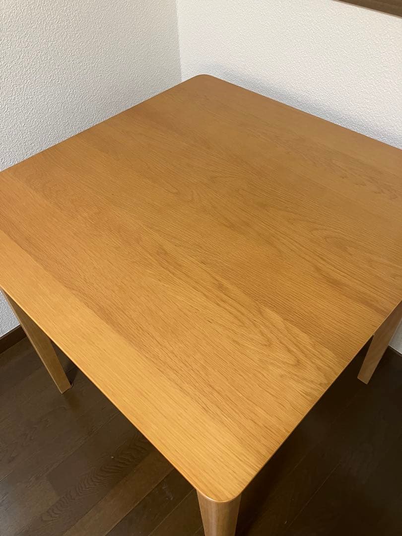 チェルシー幅75角テーブルナチュラル