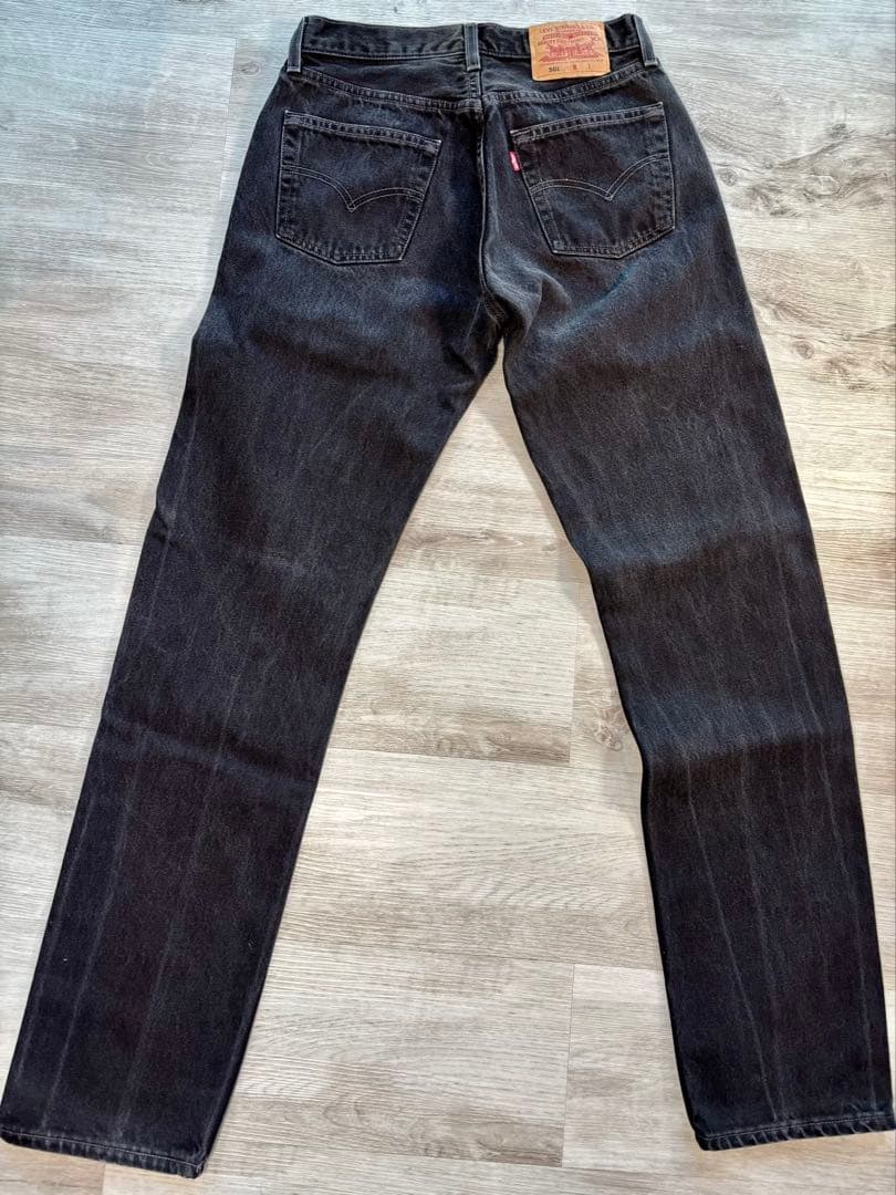 70 希少 00s USA製 リーバイス 501 ブラック W30 WOMEN