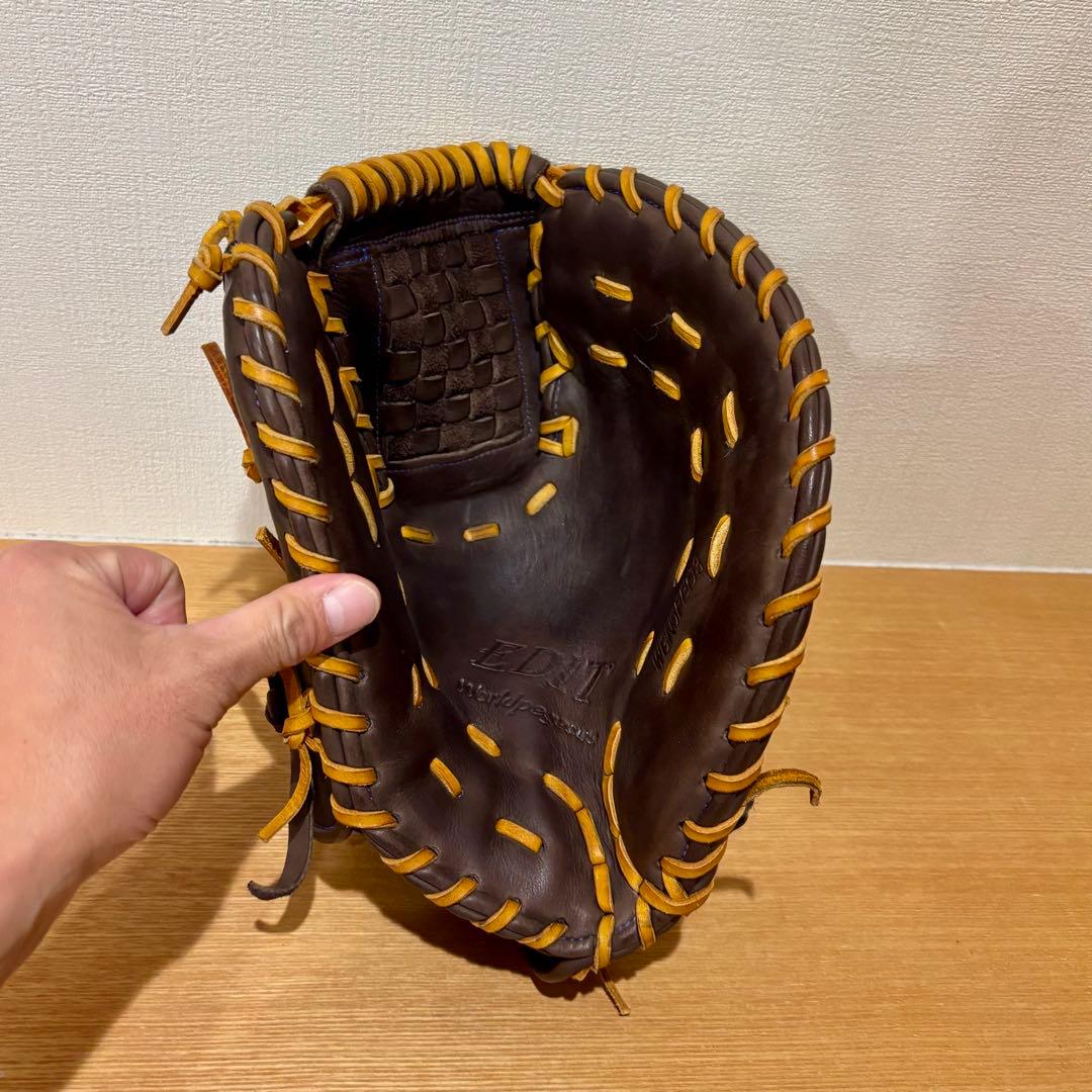 ファーストミット ワールドペガサス 軟式 美品 型抜群 即戦力 軟式グローブ