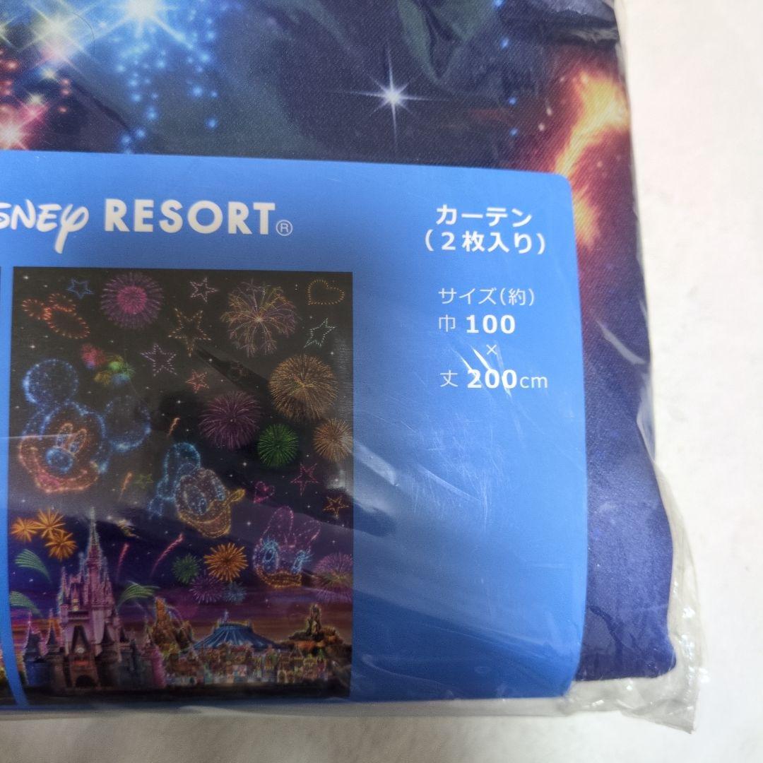 未開封品　東京ディズニーリゾート　カーテン2枚入り