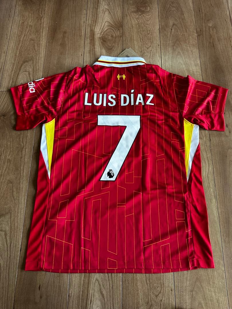 【新品未使用】リヴァプール　ルイスディアス　7番　Lサイズ　ユニフォーム