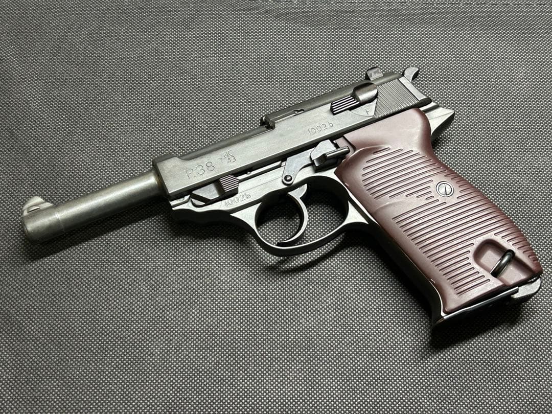 マルシン　ワルサ－P38ミリタリ－　ヘビーウェイトモデルガン