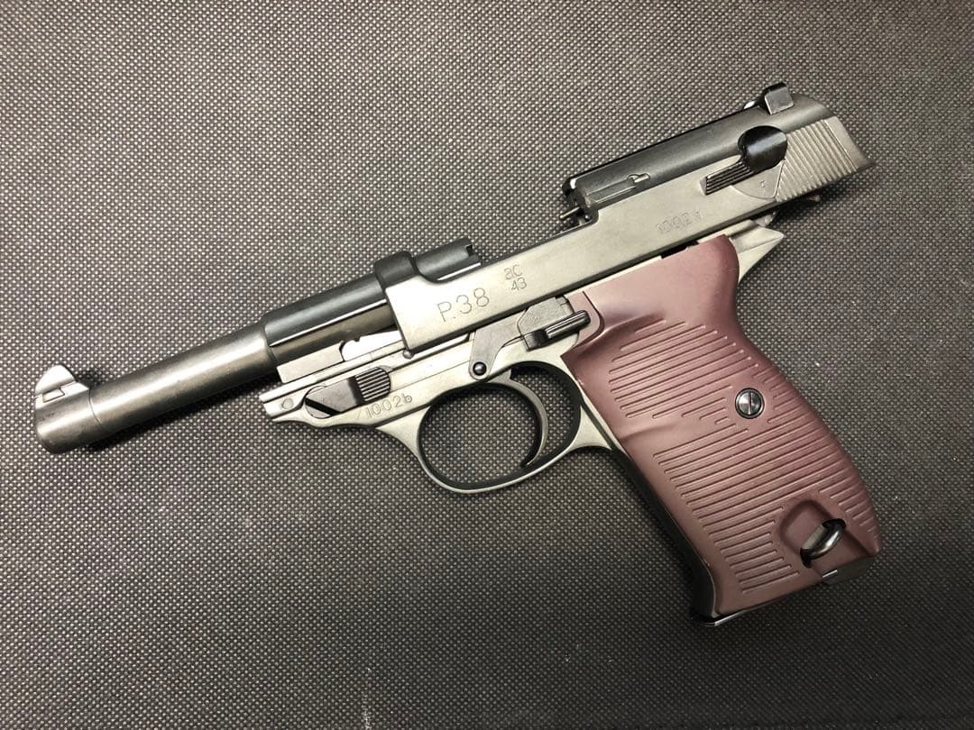 マルシン　ワルサ－P38ミリタリ－　ヘビーウェイトモデルガン