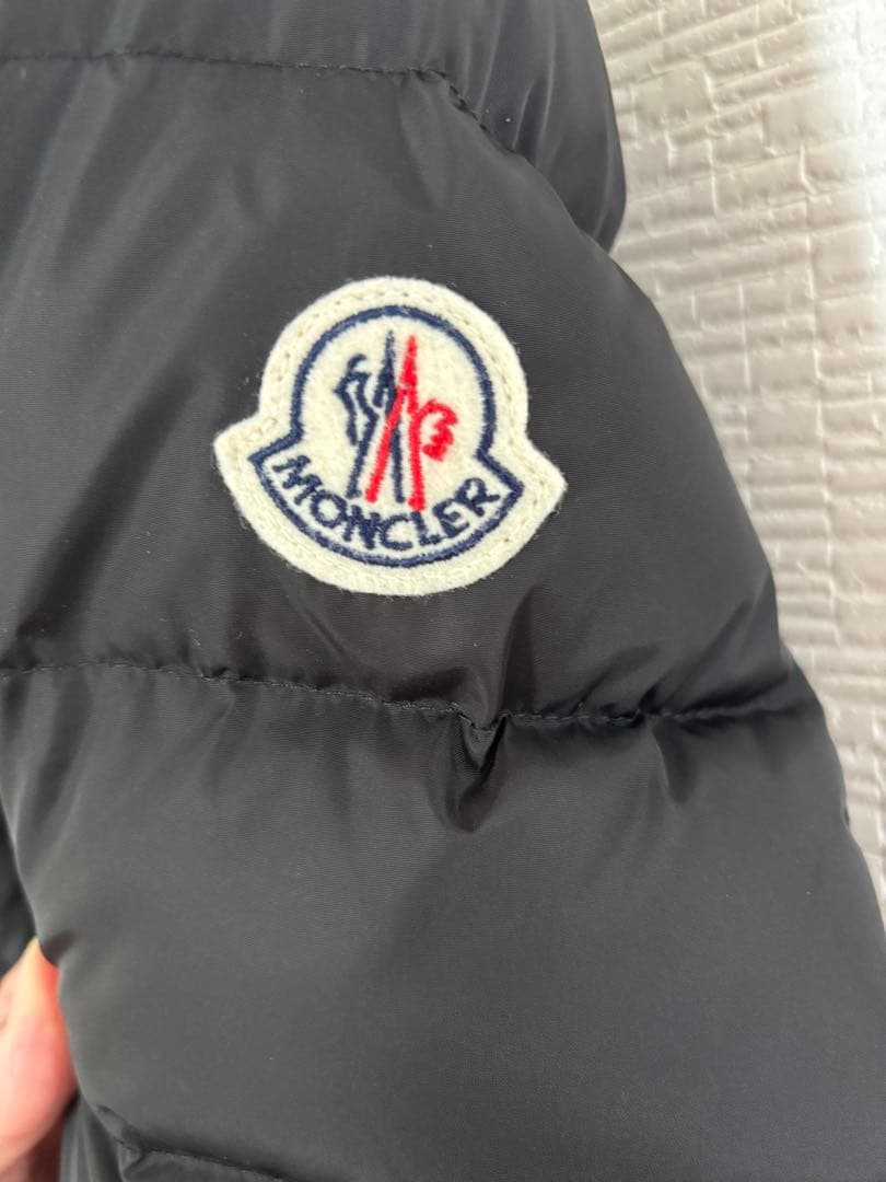 MONCLER フラメッテ ダウン 0サイズ ブラック