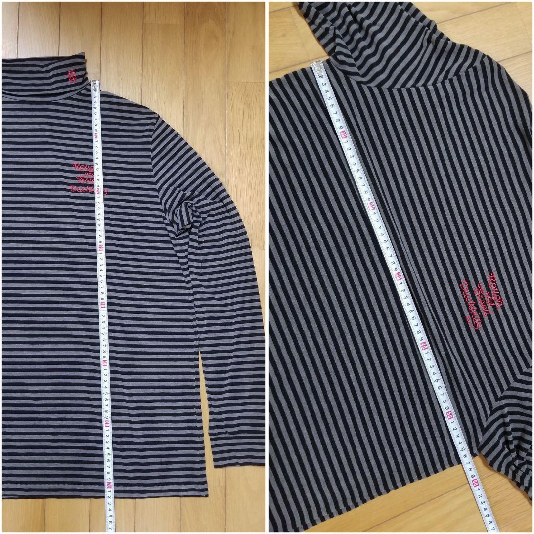 ラフアンドスウェルハイネックシャツRSM-24225HORIZON TURTLE