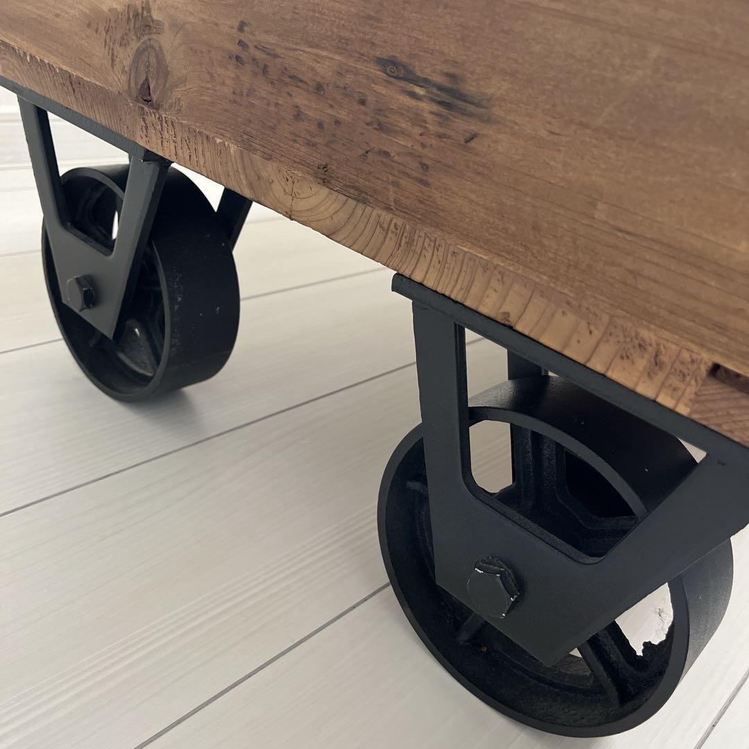 クラッシュゲート コーヒーテーブル ローテーブル カフェテーブル