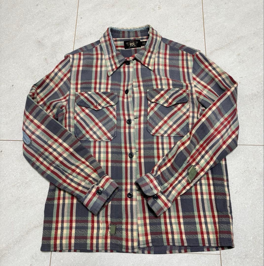 RRL Double RL ダブルアールエル シャツ ネルシャツ M