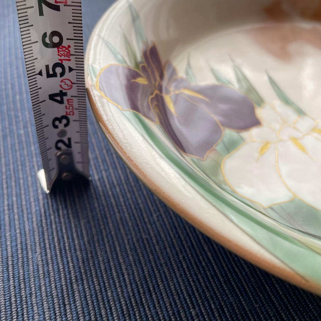 【新品未使用】京都　清水焼き　陶あん　大皿　箱付き