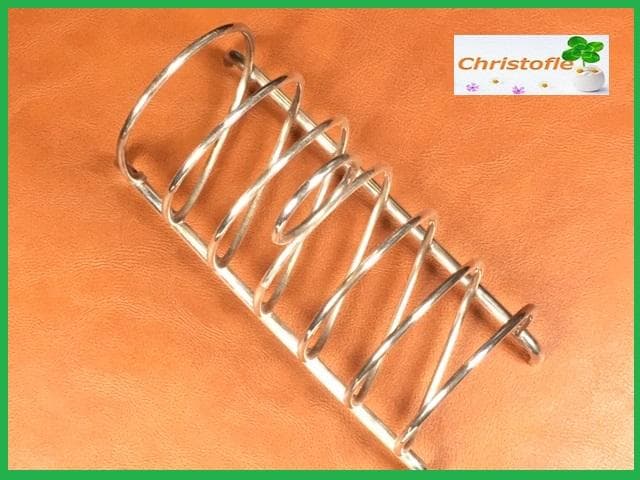 展示品 入手困難 Christofle クリストフル トーストスタンド、ラック