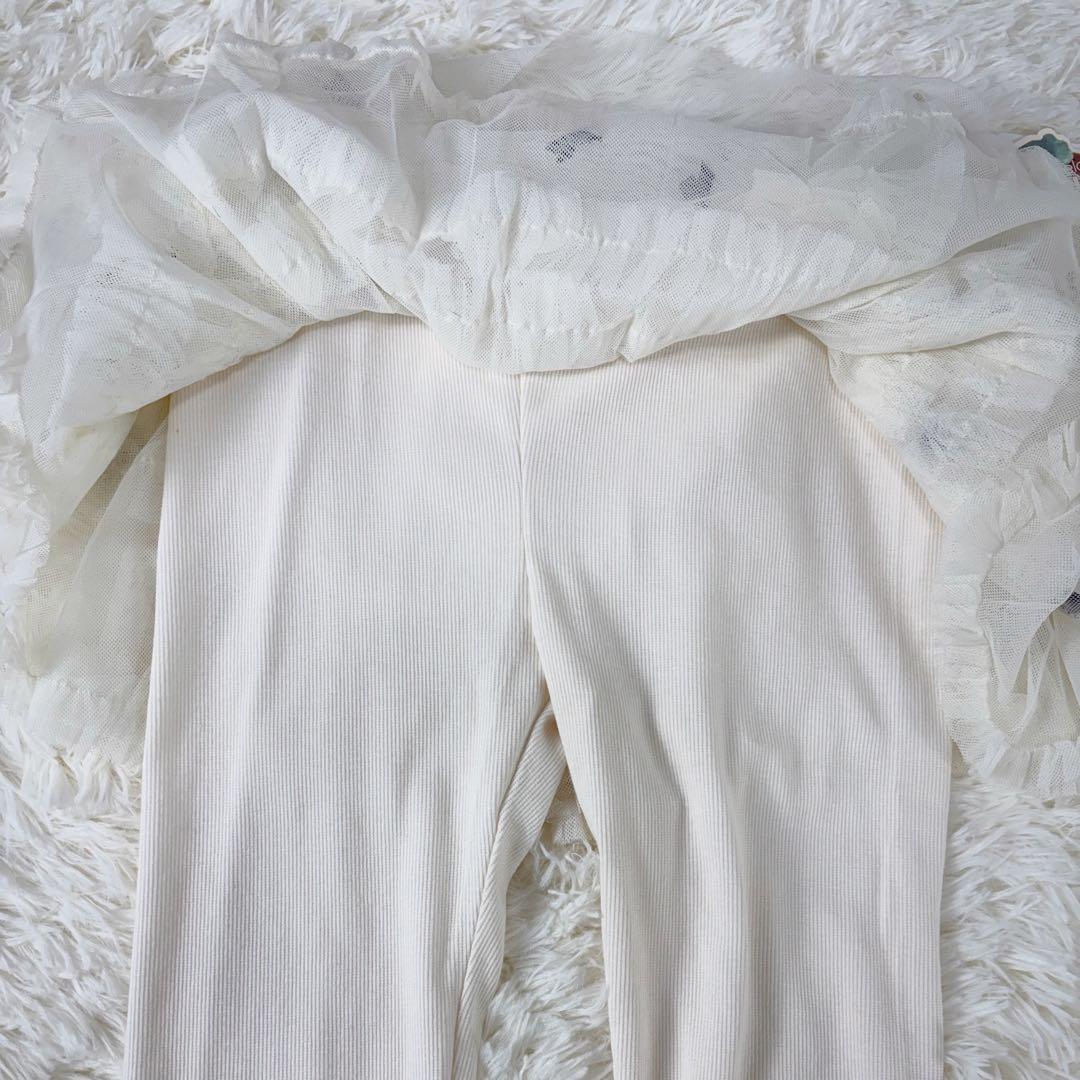 新品タグ付◆限定品♡ジェラートピケ キャミソールレギンス フリル セットアップ