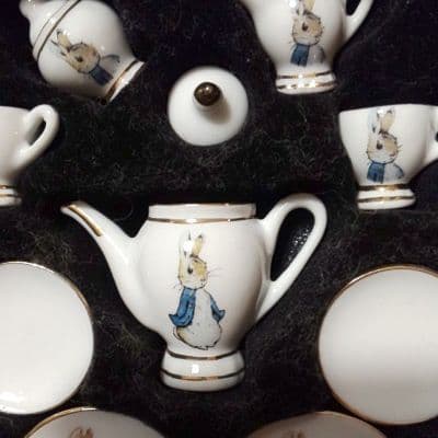 （新品）Mini Porzellan Set ピーターラビット ティーセット陶器