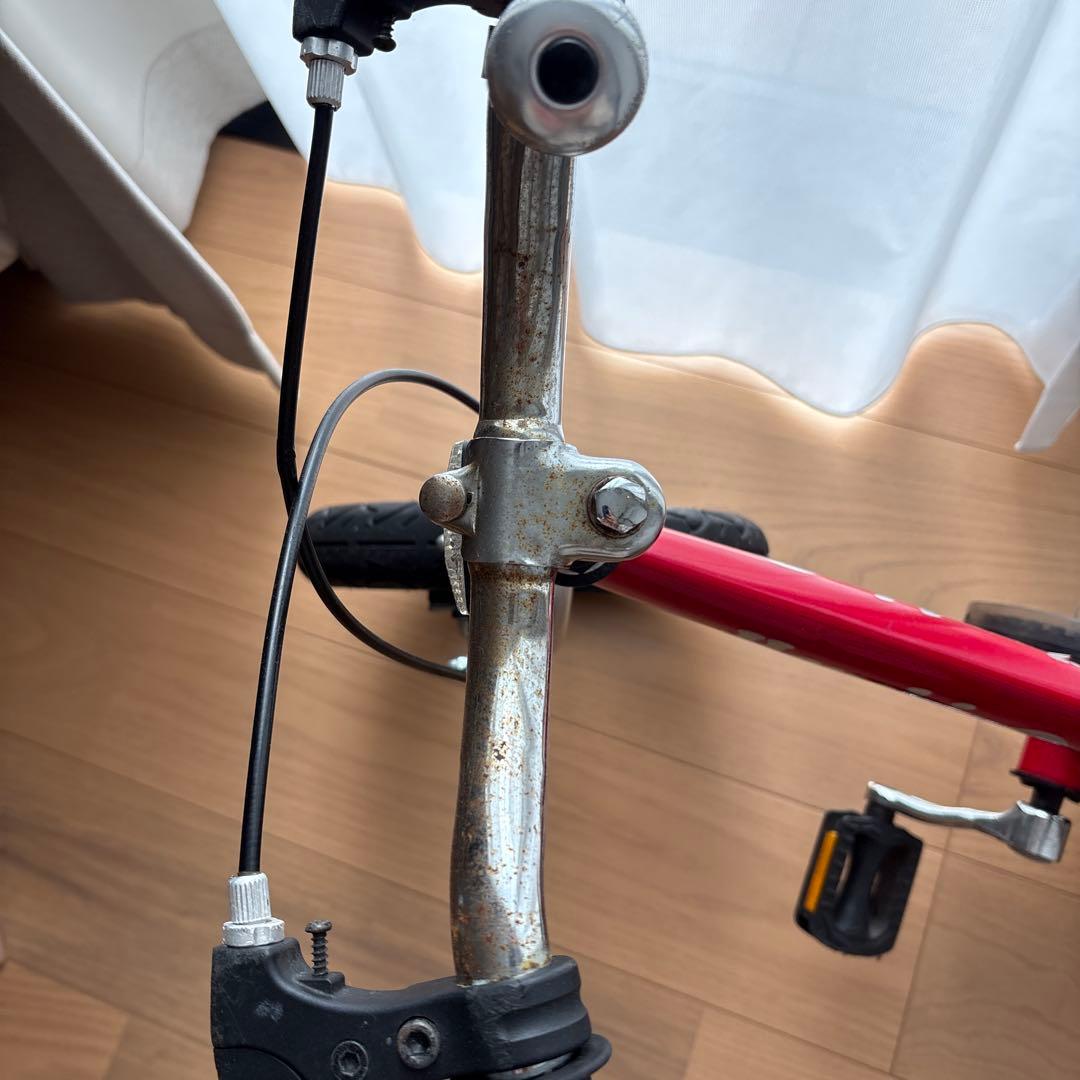 へんしんばいく　12インチ　赤色　レッド