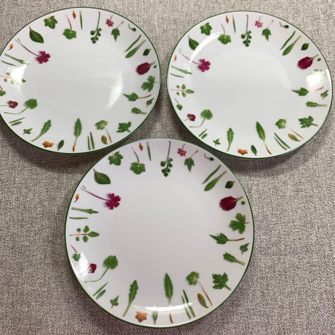 エルメス　メスクラン　カップ＆ソーサー　プレート　スクエアプレート