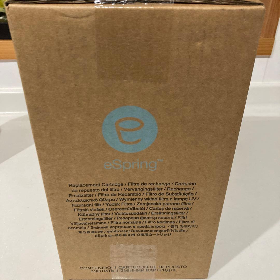 【新品未開封】eSpring浄水器II用 交換用カートリッジ 1本