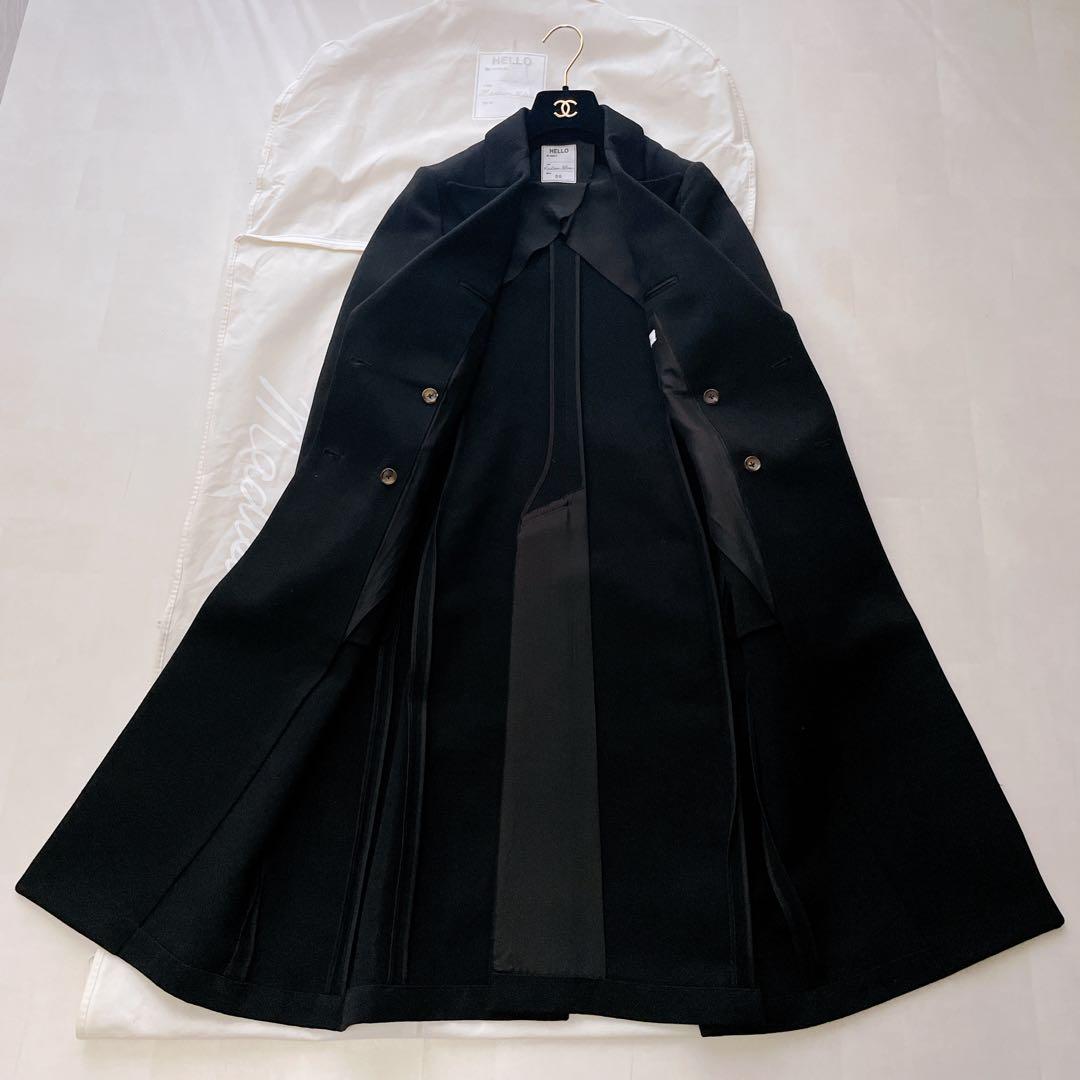 未使用品✨マディソンブルー パールボタン ダブルチェスターコート ブラック XS