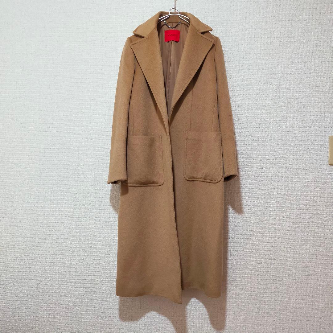 MAX&Co. maxmara ラナウェイ　チェスターコート キャメル