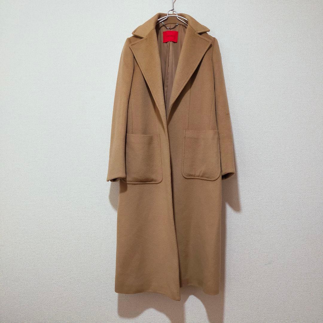MAX&Co. maxmara ラナウェイ　チェスターコート キャメル