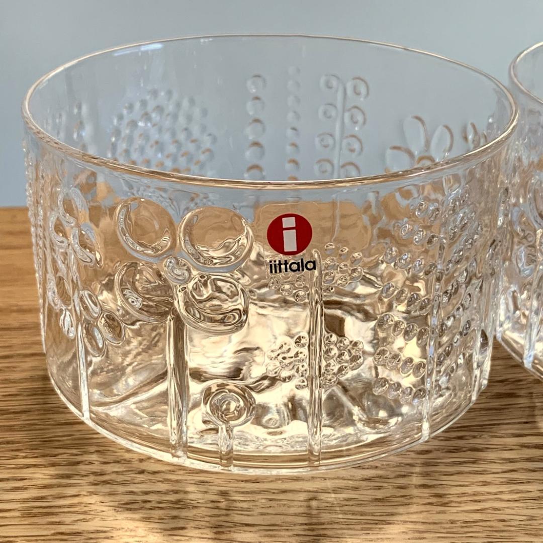 イッタラ フローラ ガラス ボウル 10cm 2個 未使用品 北欧