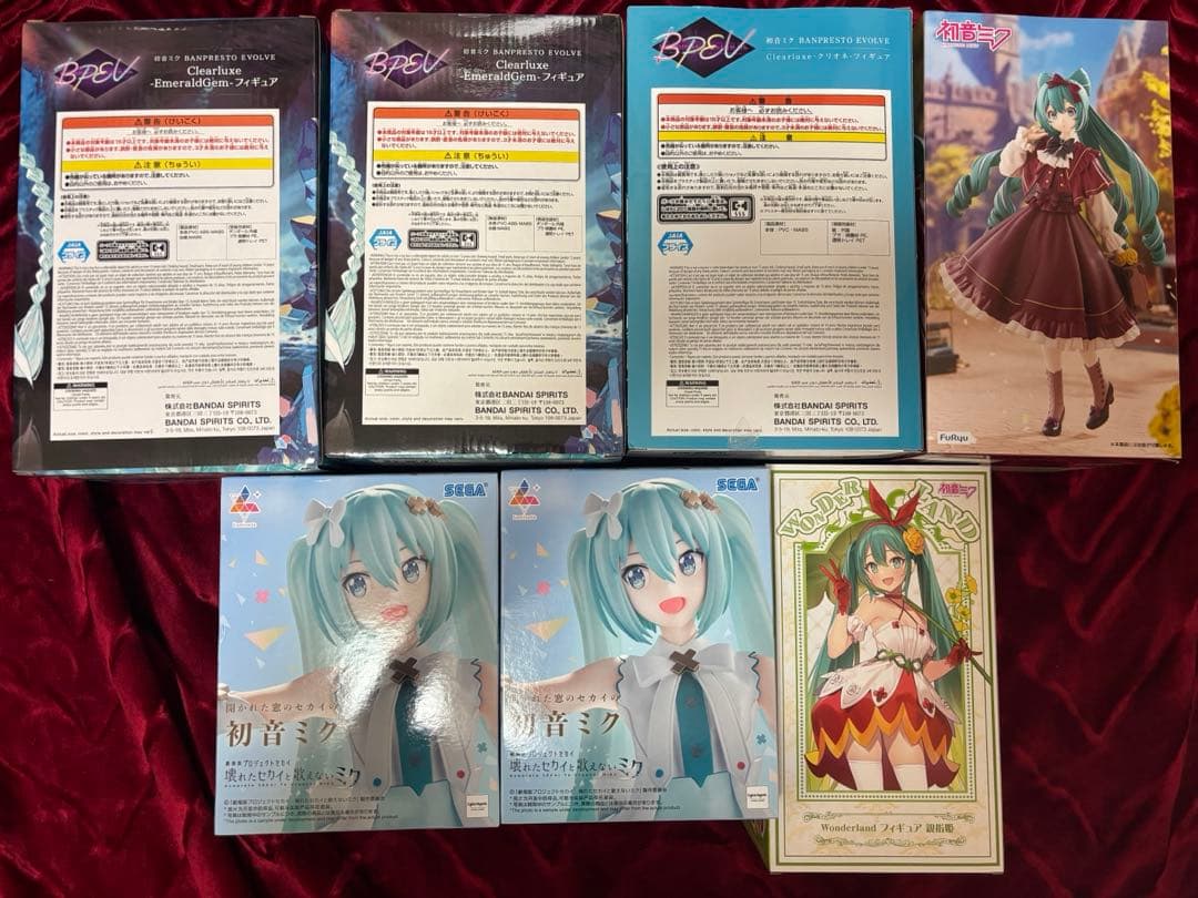 初音ミク フィギュア まとめ売り7体セット