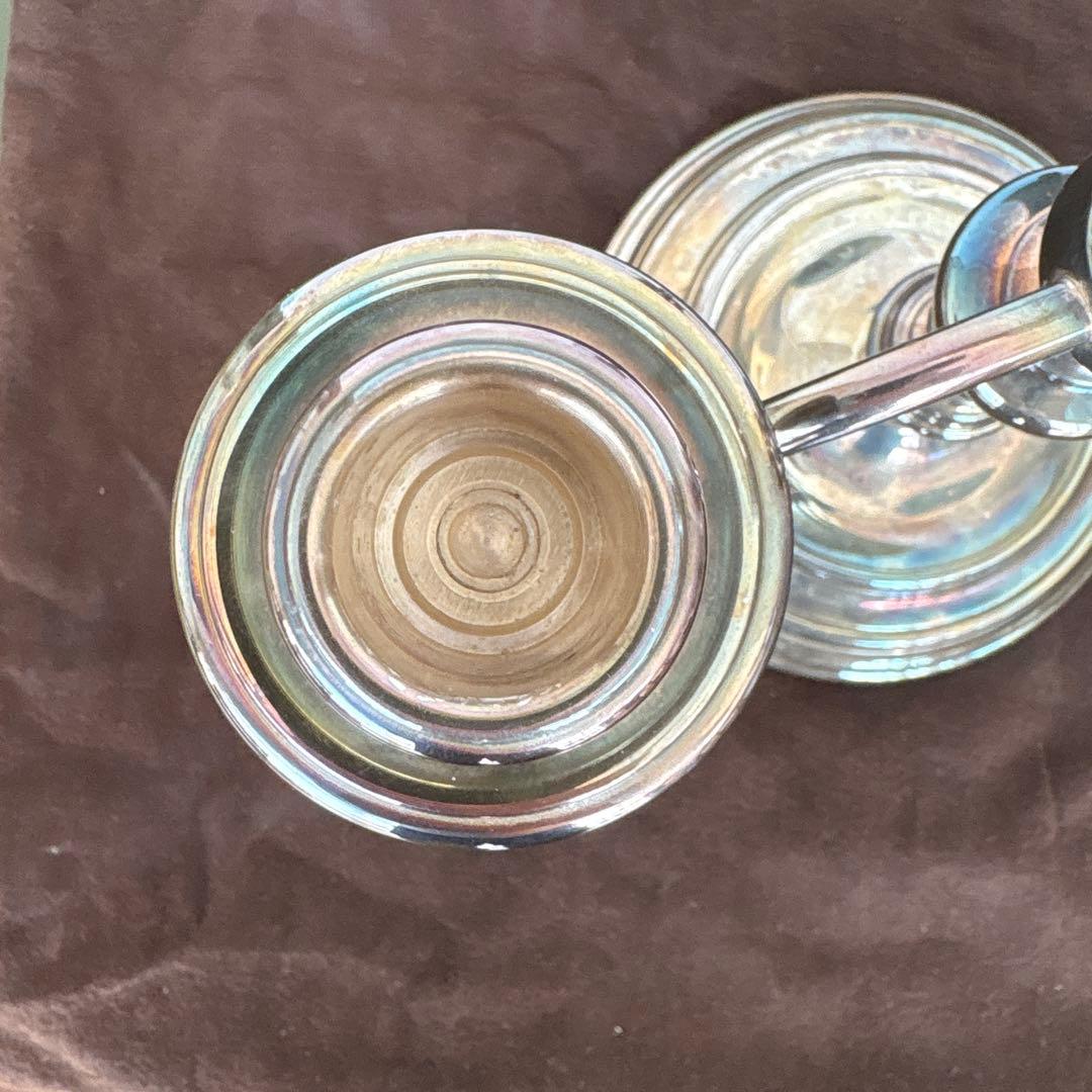 クリストフル　キャンドルスタンド　燭台　Christofle 3灯 ろうそく立て