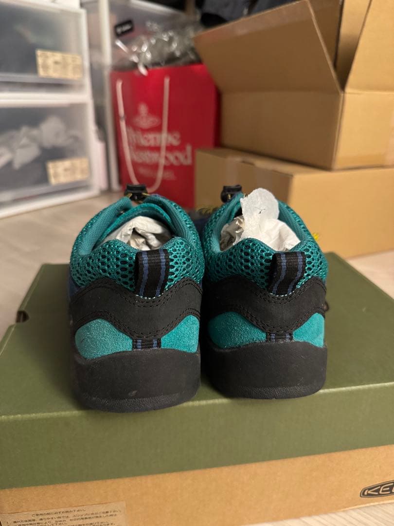keen ジャスパー ロックス エスピー スニーカー 27.5cm グリーン