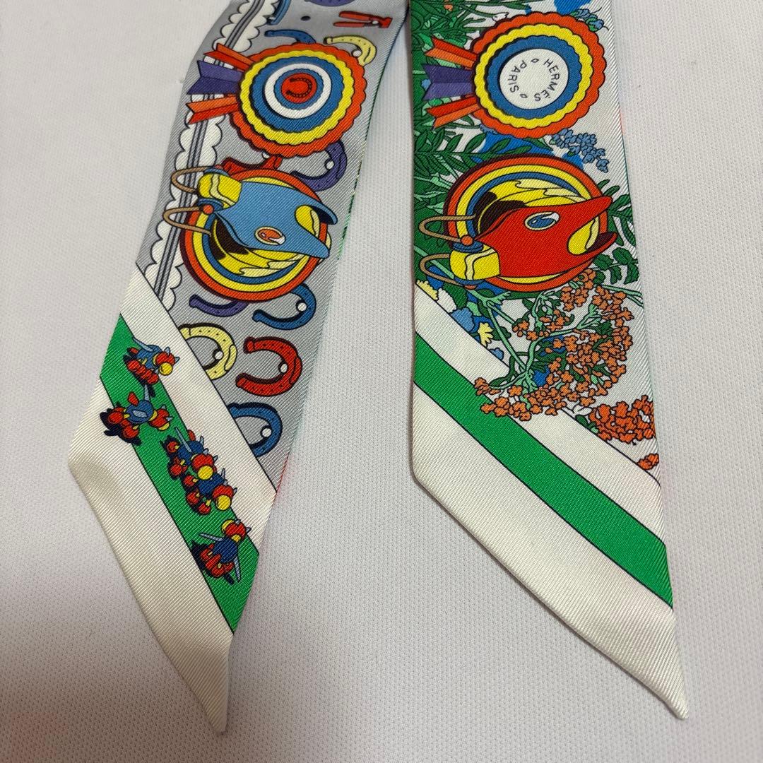 エルメス ツイリー ポニーピットストップ 新品未使用 タグ付き