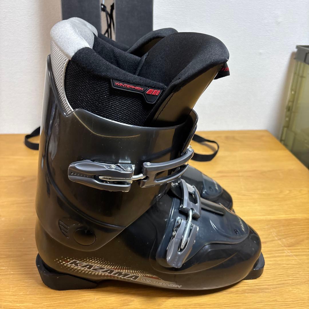 メンズ　ショートスキー　ファンスキーセット　KAZAMA 27-27.5cm