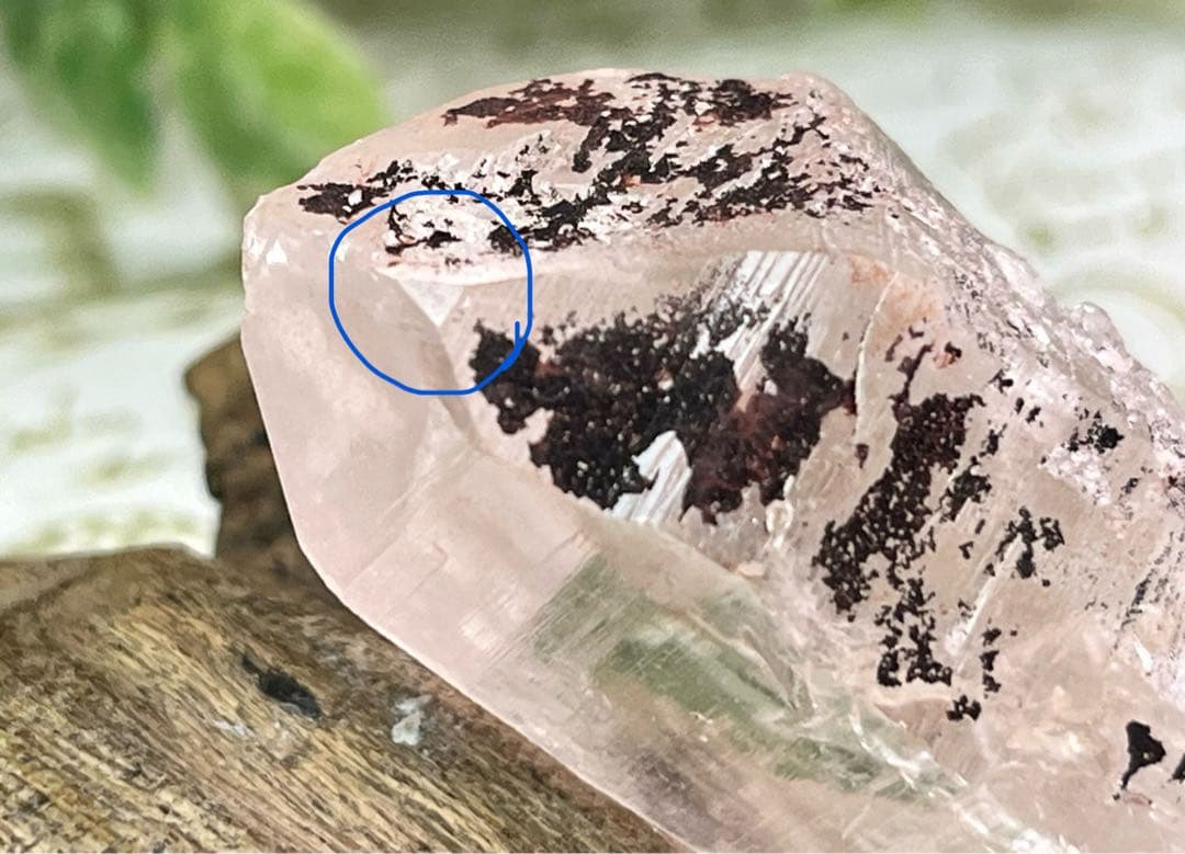 チャネリング　レコードキーパー✨　ヒマラヤ　マニカラン産　ピンク水晶  原石