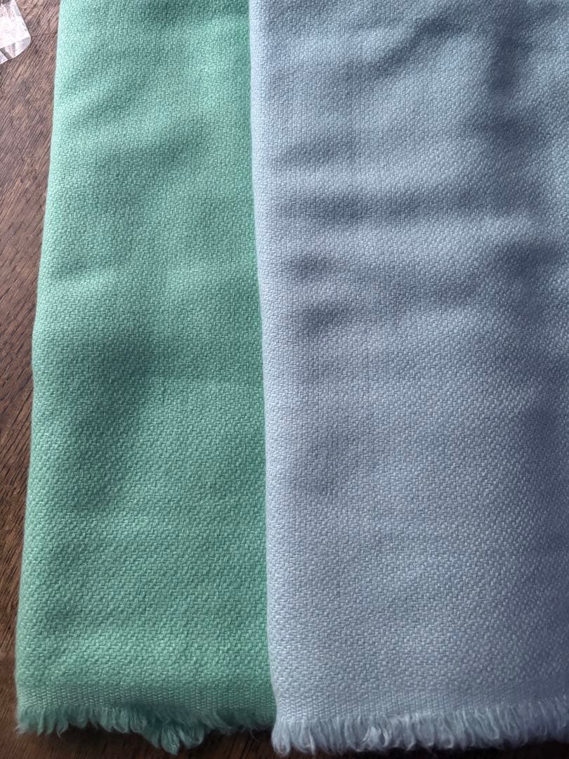 う*ん様 新品　IENA NIMNIMDUAI ストール　サックスブルー