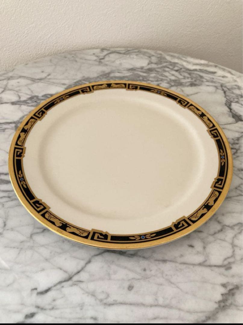 希少 カルティエ タイガー メゾン 大皿 豪華 ゴールド おもてなしディナー皿