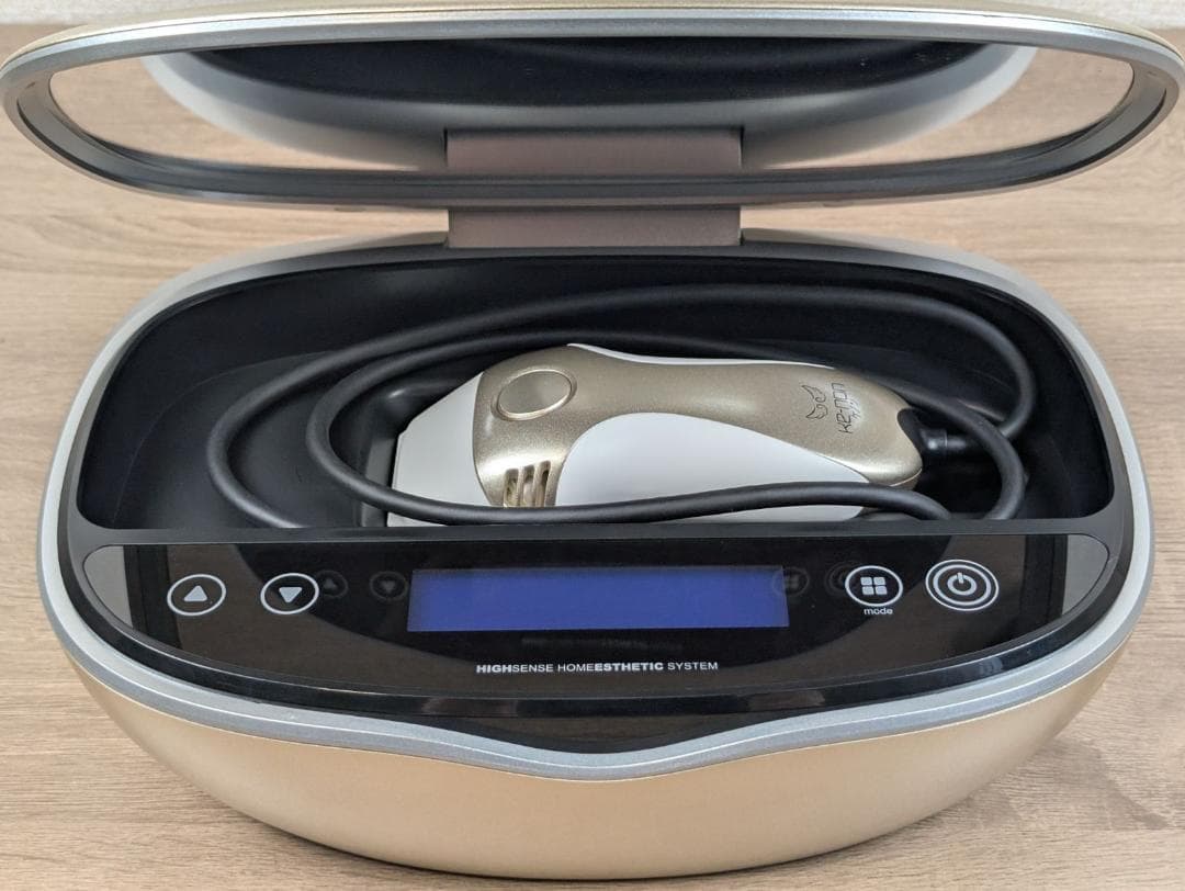 【美品】ケノン Ke-non 脱毛器 Ver8.4 NIPL-2080 ゴールド