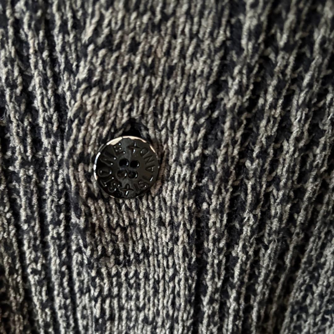 トップス 03AW STONE  High neck Cardigan