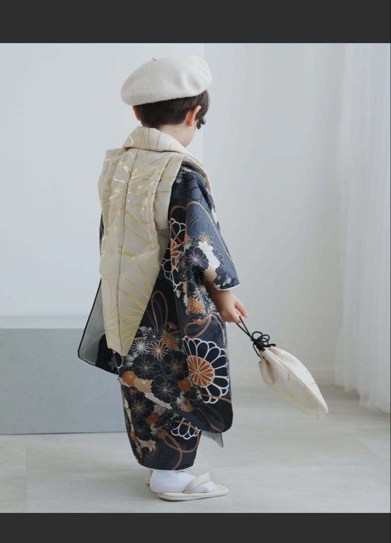 ひよこ商店　utatane 七五三　男の子　三歳　着物