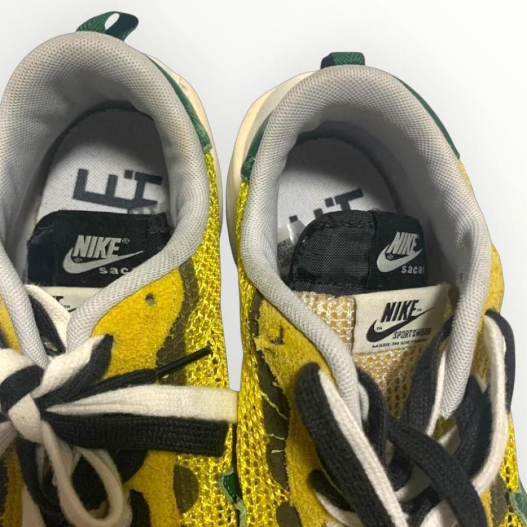 ナイキx sacai スニーカー ヴェイパーワッフル 厚底 ダブルシューレース