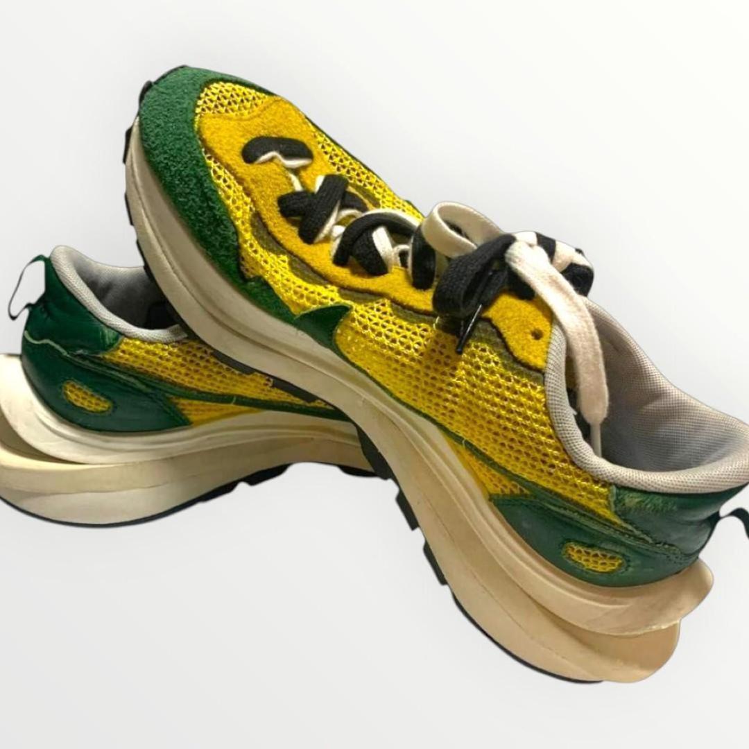 ナイキx sacai スニーカー ヴェイパーワッフル 厚底 ダブルシューレース