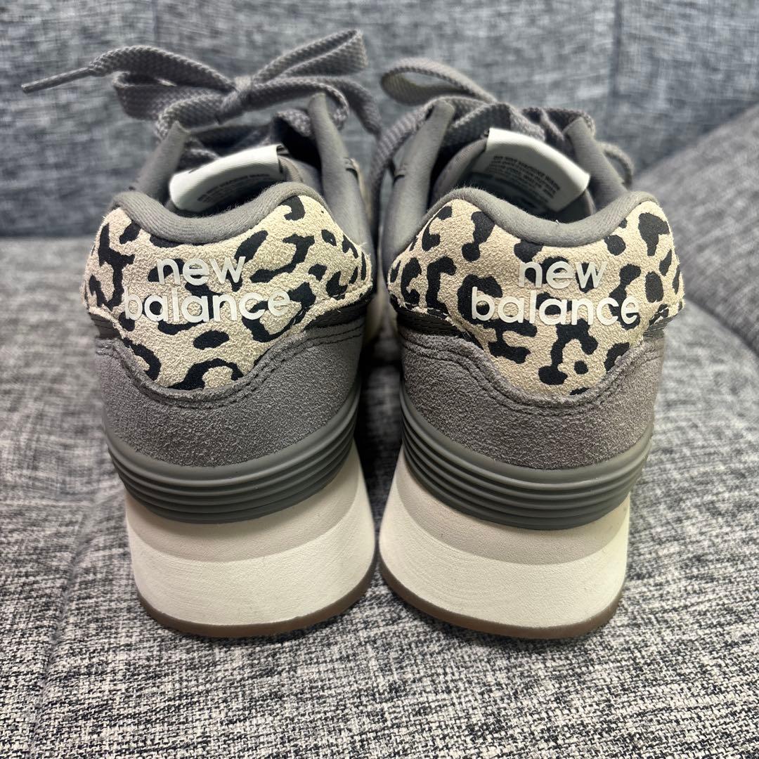 NEW BALANCE WL574ZDB \"GRAY ZEBRA\" 24センチ
