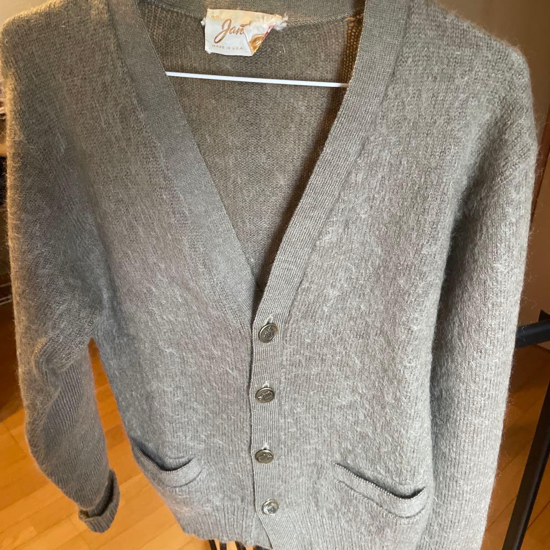 50s jantzen モヘアカーディガン
