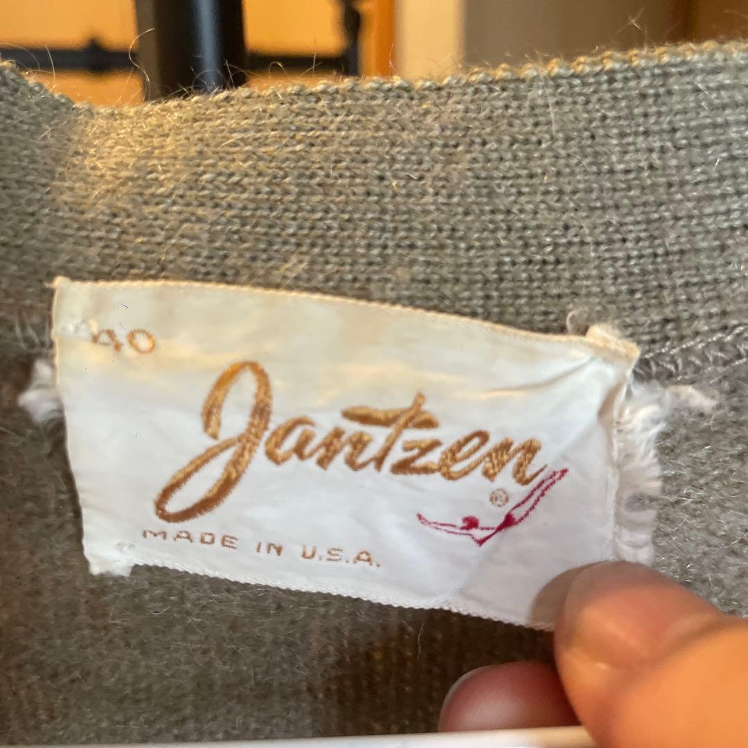 50s jantzen モヘアカーディガン