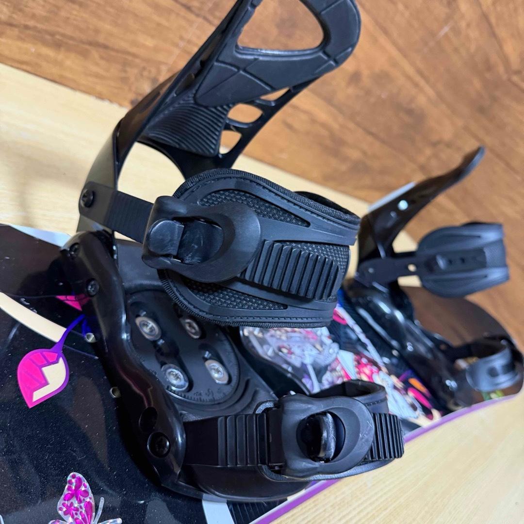 美品　YELLOWBUS イエローバス　レディース スノーボード3点　142cm